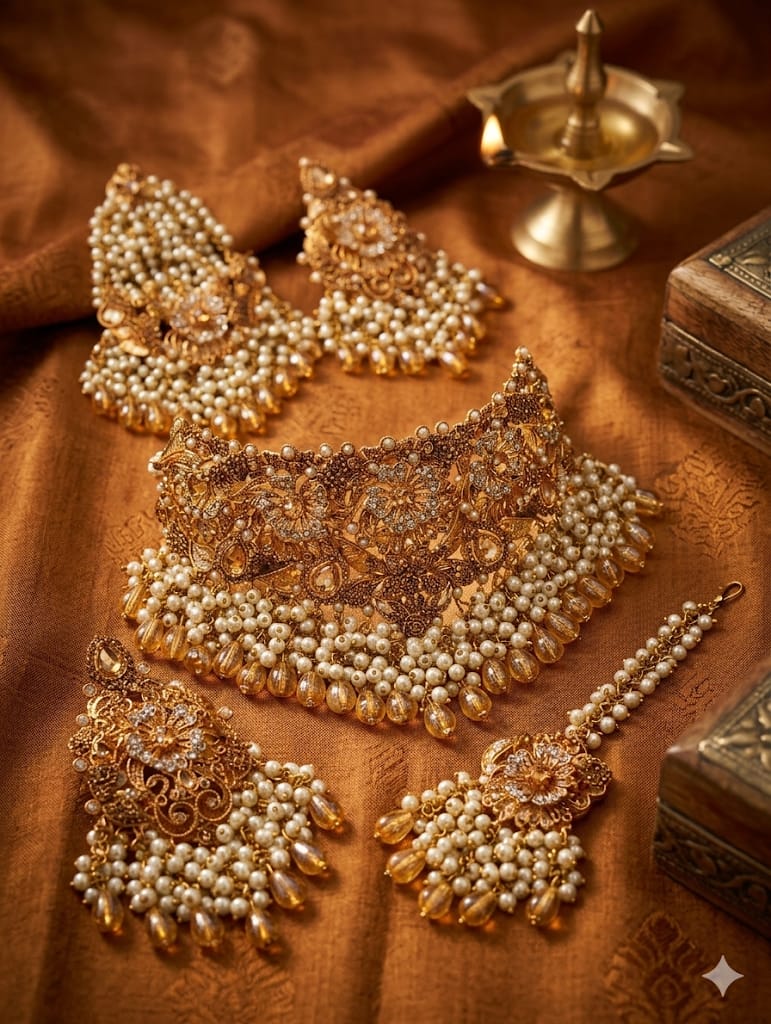 “Bridal Set with Egyptian Work