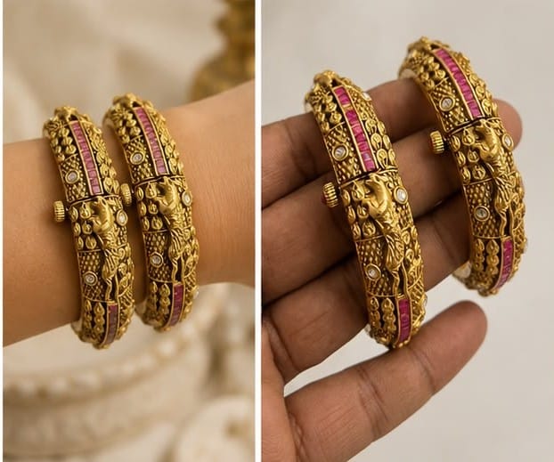 Artificial Gold-Plated Bangles
