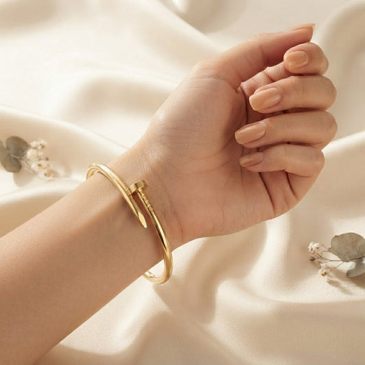 Elegant Nail Design Bracelet 💫