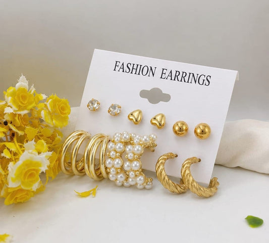 funky earrings card