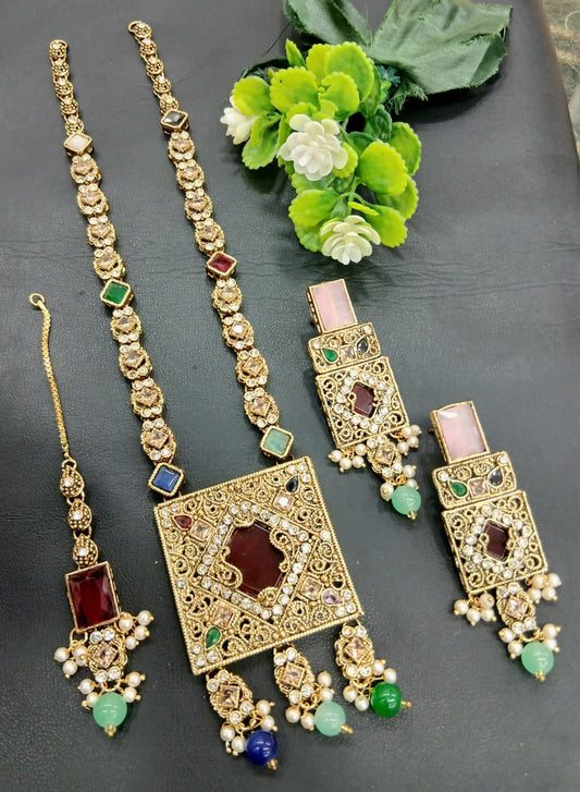 ✨ Traditional Artificial Jewellery Set ✨