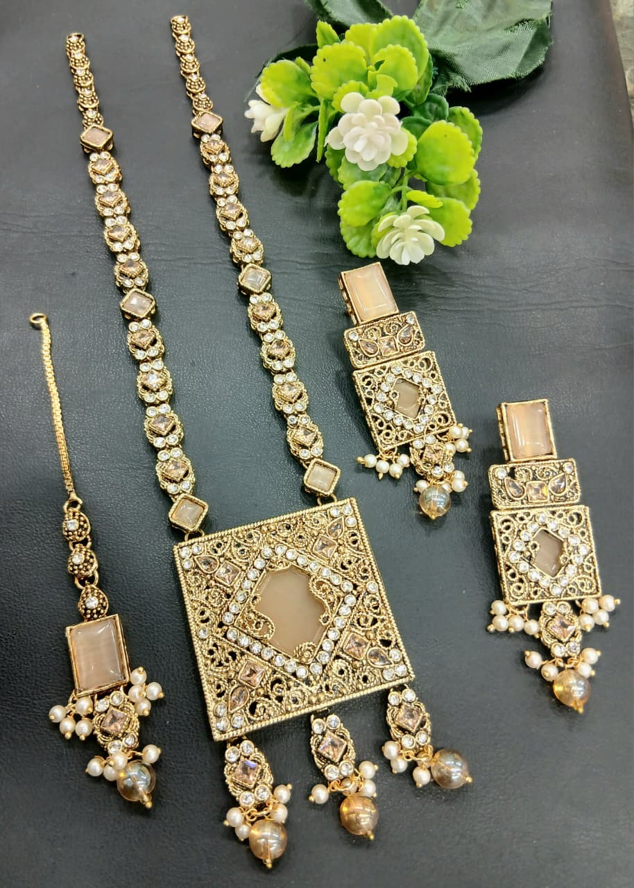 ✨ Traditional Artificial Jewellery Set ✨