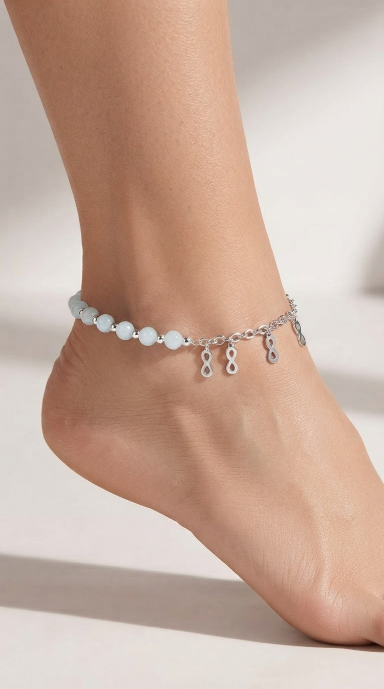 ✨Heart Charm Anklet