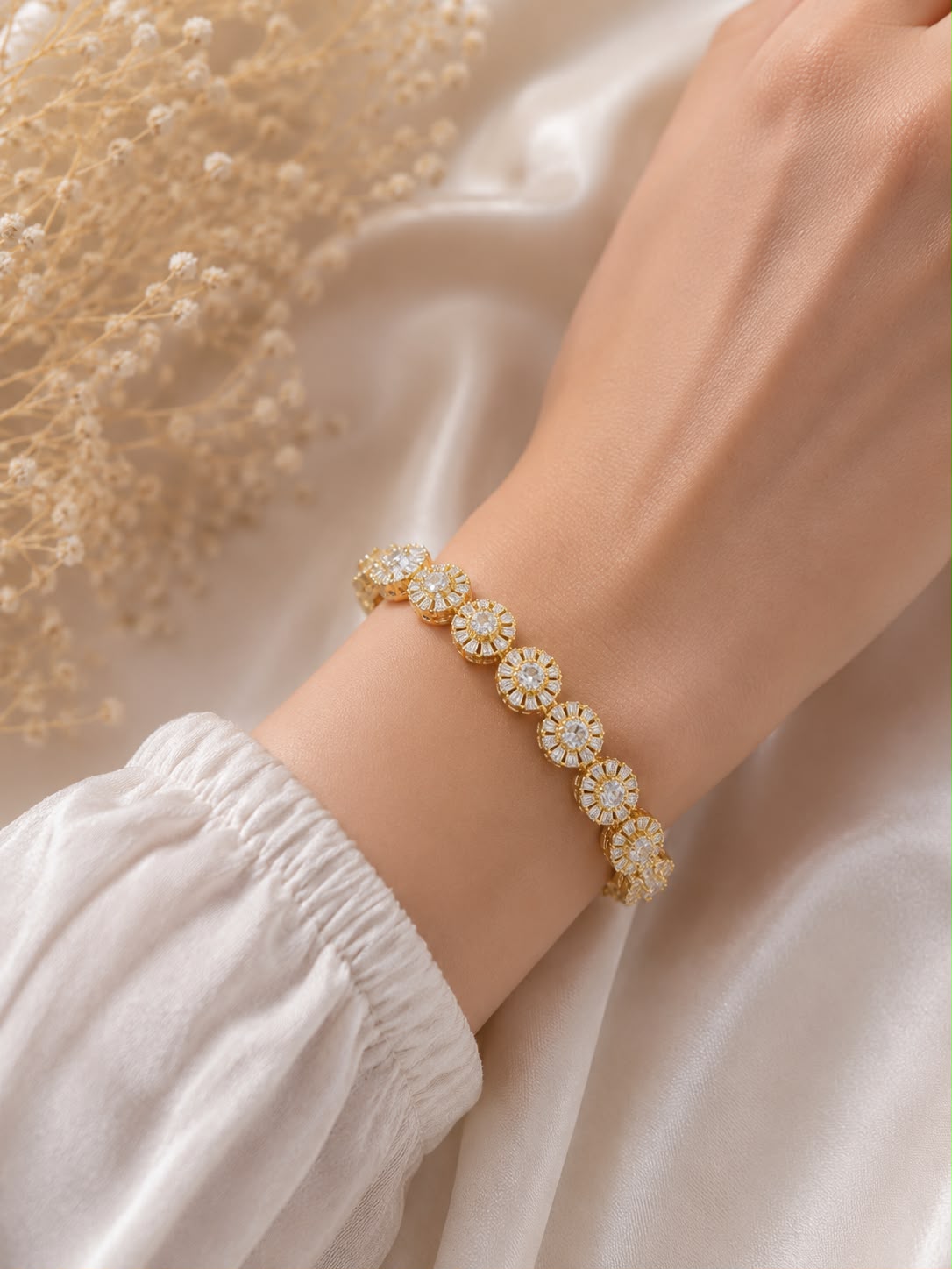Royal all Design Zircon Bracelet