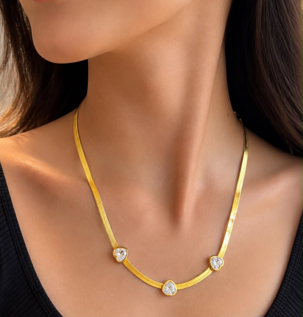 Stainless Steel Necklace Chain Collection 💖