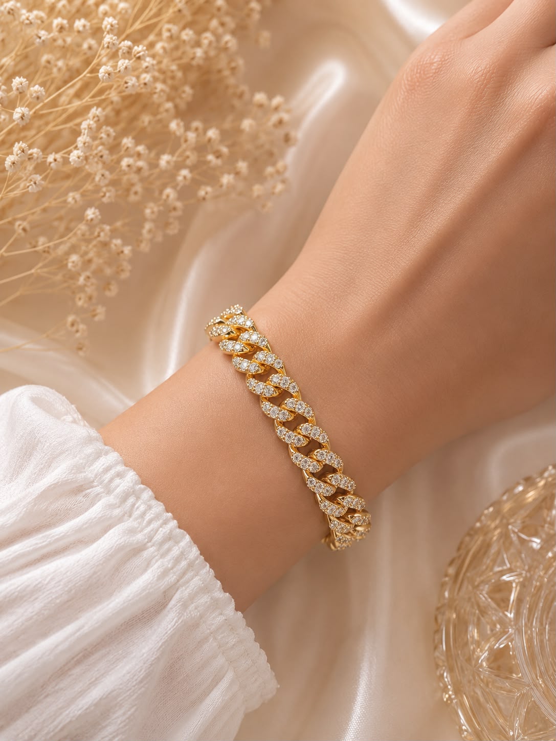 Royal all Design Zircon Bracelet